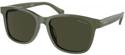 Gafas de Sol - RALPH Ralph Lauren - RA5313U - 615982  SHINY OPAL GREEN // DARK GREEN