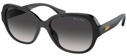 Gafas de Sol - RALPH Ralph Lauren - RA5316U - 61578G  SHINY TRANSPARENT BLACK // GREY GRADIENT