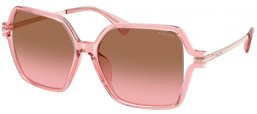 Gafas de Sol - RALPH Ralph Lauren - RA5319U - 580114  SHINY TRANSPARENT PINK // BROWN GRADIENT PINK