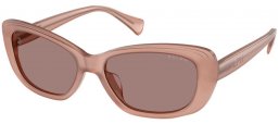 Gafas de Sol - RALPH Ralph Lauren - RA5322U - 61147N  SHINY OPALESCENT PINK // PURPLE MIRROR BROWN