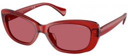 Gafas de Sol - RALPH Ralph Lauren - RA5322U - 621069  SHINY TRANSPARENT RED BORDEAUX // BORDEAUX