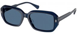 Gafas de Sol - RALPH Ralph Lauren - RA5325U - 605980  SHINY OPALESCENT BLUE // DARK BLUE