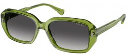 Gafas de Sol - RALPH Ralph Lauren - RA5325U - 62228G  SHINY TRANSPARENT GREEN // GREY GRADIENT