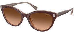 Gafas de Sol - RALPH Ralph Lauren - RA5326U - 606574  PLAIN BROWN MILKY BROWN // BROWN GRADIENT