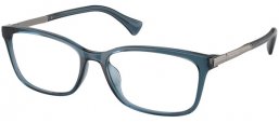 Lunettes de vue - RALPH Ralph Lauren - RA7160U - 6198  SHINY TRANSPARENT BLUE