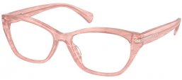 Monturas - RALPH Ralph Lauren - RA7161U - 6155  SHINY TRANSPARENT PINK