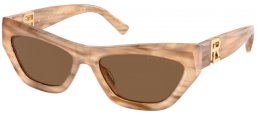 Gafas de Sol - Ralph Lauren - RL8218U THE KIERA - 610673  OYSTER BROWN // BROWN