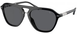 Gafas de Sol - Ralph Lauren - RL8219U THE HUGH - 5001B1  BLACK // GREY