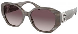 Gafas de Sol - Ralph Lauren - RL8220 THE JULIETTE - 617511  BLACK OYSTER // GREY GRADIENT