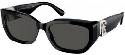 Lunettes de soleil - Ralph Lauren - RL8222 THE BRIDGET - 500187  BLACK // DARK GREY