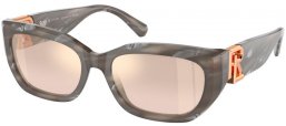 Gafas de Sol - Ralph Lauren - RL8222 THE BRIDGET - 61754E  BLACK OYSTER // BROWN GRADIENT MIRROR GOLD