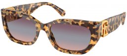 Gafas de Sol - Ralph Lauren - RL8222 THE BRIDGET - 6178I6  HAVANA WITH SPOTTING // PURPLE BLUE PINK TRI-GRADIENT