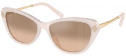 Gafas de Sol - Ralph Lauren - RL8224 THE ELLA - 61826Y  MILKY OPAL // BROWN GRADIENT GREY