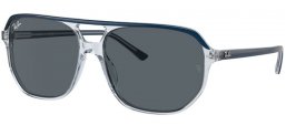 Gafas de Sol - Ray-Ban® - Ray-Ban® RB2205 BILL ONE - 1397R5  BLUE ON TRANSPARENT BLUE // BLUE