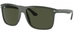 Lunettes de soleil - Ray-Ban® - Ray-Ban® RB4547 BOYFRIEND TWO - 671931  GREEN // GREEN