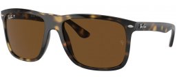 Lunettes de soleil - Ray-Ban® - Ray-Ban® RB4547 BOYFRIEND TWO - 710/57 HAVANA // BROWN POLARIZED