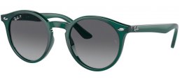 Gafas Junior - Ray-Ban® Junior Collection - RJ9064S - 7130T3  OPAL GREEN // GREY GRADIENT POLARIZED