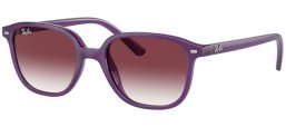 Gafas Junior - Ray-Ban® Junior Collection - RJ9093S LEONARD JR - 713136  OPAL VIOLET // VIOLET GRADIENT GREY