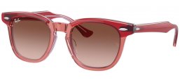 Gafas Junior - Ray-Ban® Junior Collection - RJ9098S - 715413  RED ON ORANGE AND LIGHT PURPLE // BROWN GRADIENT