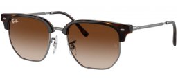 Gafas Junior - Ray-Ban® Junior Collection - RJ9116S JUNIOR NEW CLUBMASTER - 152/13 HAVANA ON GUNMETAL // BROWN GRADIENT