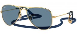 Gafas Junior - Ray-Ban® Junior Collection - RJ9506S - 223/1U  ARISTA GOLD // LIGHT BLUE MIRROR