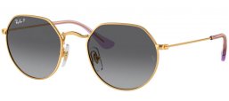 Gafas Junior - Ray-Ban® Junior Collection - RJ9565S - 292/T3 ARISTA GOLD // GREY GRADIENT POLARIZED