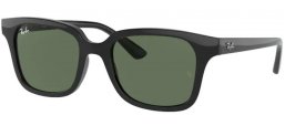 Gafas Junior - Ray-Ban® Junior Collection - RJ9071S - 100/71 BLACK // DARK GREEN