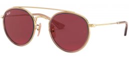 Gafas Junior - Ray-Ban® Junior Collection - RJ9647S - 281/75 GOLD PINK // DARK VIOLET