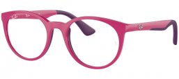 Frames Junior - Ray-Ban® Junior Collection - RY1628 - 3933  FUCHSIA ON RUBBER VIOLET