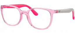 Gafas Junior - Ray-Ban® Junior Collection - RY1631 - 3976  TRANSPARENT PINK