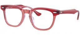 Gafas Junior - Ray-Ban® Junior Collection - RY9098V - 3960 TOP RED ORANGE LIGHT PURPLE