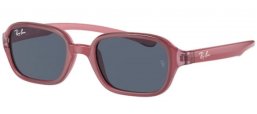 Gafas Junior - Ray-Ban® Junior Collection - RJ9074S - 709887 FUCHSIA ON RUBBER PINK // DARK GREY