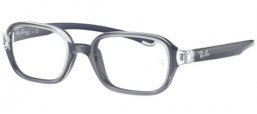 Gafas Junior - Ray-Ban® Junior Collection - RY9074V - 3881 TRANSPARENT ON RUBBER BLUE