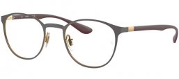 Monturas - Ray-Ban® - RX6355 - 3158  DARK GREY ON GOLD