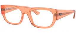 Monturas - Ray-Ban® - RX7218 KRISTIN - 8264  TRANSPARENT ORANGE