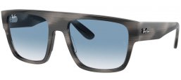 Gafas de Sol - Ray-Ban® - Ray-Ban® RB0360S DRIFTER - 14043F  STRIPED GREY // BLUE GRADIENT