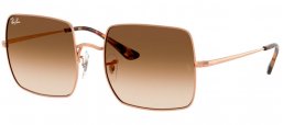 Gafas de Sol - Ray-Ban® - Ray-Ban® RB1971 SQUARE - 920251  ROSE GOLD // BROWN GRADIENT TRANSPARENT