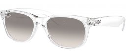 Gafas de Sol - Ray-Ban® - Ray-Ban® RB2132 NEW WAYFARER - 677432  TRANSPARENT // GREY GRADIENT ANTIREFLECTION