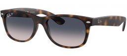 Gafas de Sol - Ray-Ban® - Ray-Ban® RB2132 NEW WAYFARER - 865/78 HAVANA // BLUE GRADIENT ANTIREFLECTION POLARIZED