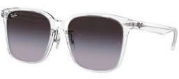 Gafas de Sol - Ray-Ban® - Ray-Ban® RB2206D - 64478G  TRANSPARENT // GREY GRADIENT BLUE