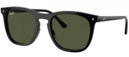 Gafas de Sol - Ray-Ban® - Ray-Ban® RB2210 - 901/31 BLACK // GREEN