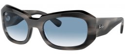 Gafas de Sol - Ray-Ban® - Ray-Ban® RB2212 BEATE - 14043F  STRIPED GREY // BLUE GRADIENT ANTIREFLECTION