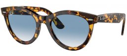 Gafas de Sol - Ray-Ban® - Ray-Ban® RB2241 WAYFARER WAY - 13323F HAVANA YELLOW // BLUE GRADIENT ANTIREFLECTION