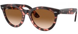 Gafas de Sol - Ray-Ban® - Ray-Ban® RB2241 WAYFARER WAY - 133451  HAVANA PINK // BROWN GRADIENT