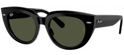 Gafas de Sol - Ray-Ban® - Ray-Ban® RB2286 DOREEN - 901/31 BLACK // G-15 GREEN