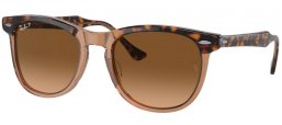 Gafas de Sol - Ray-Ban® - Ray-Ban® RB2398 EAGLEEYE - 1292M2  HAVANA ON TRANSPARENT BROWN // BROWN GRADIENT POLARIZED