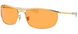 Gafas de Sol - Ray-Ban® - Ray-Ban® RB3119M OLYMPIAN I DELUXE - 001/13 GOLD // ORANGE ANTIREFLECTION