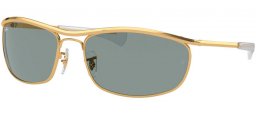 Gafas de Sol - Ray-Ban® - Ray-Ban® RB3119M OLYMPIAN I DELUXE - 001/56 GOLD // BLUE ANTIREFLECTION