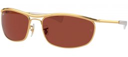 Gafas de Sol - Ray-Ban® - Ray-Ban® RB3119M OLYMPIAN I DELUXE - 001/C5 GOLD // RED ANTIREFLECTION