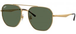 Gafas de Sol - Ray-Ban® - Ray-Ban® RB3724D - 001/71 GOLD // DARK GREEN